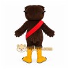 Brown Owl Mascot Costume with Custom Logo Brown Owl Mascot Costume with Custom Logo