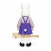 White Rabbit Mascot Costume with Custom Logo White Rabbit Mascot Costume with Custom Logo