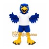 Blue Bird Mascot Costume with Custom Logo Blue Bird Mascot Costume with Custom Logo