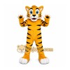 Orange Tiger Mascot Costume with Custom Logo Orange Tiger Mascot Costume with Custom Logo