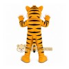 Orange Tiger Mascot Costume with Custom Logo Orange Tiger Mascot Costume with Custom Logo