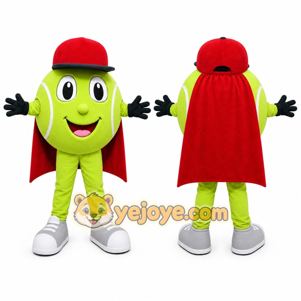 Green Superhero Mascot Costume with Custom Logo Green Superhero Mascot Costume with Custom Logo