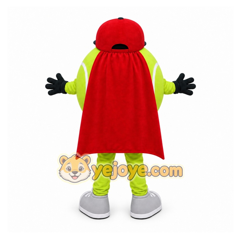 Green Superhero Mascot Costume with Custom Logo Green Superhero Mascot Costume with Custom Logo