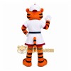 Orange Tiger Mascot Costume with Custom Logo Orange Tiger Mascot Costume with Custom Logo