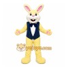 Yellow Rabbit Mascot Costume with Custom Logo Yellow Rabbit Mascot Costume with Custom Logo