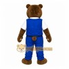 Brown Bear Mascot Costume with Custom Logo Brown Bear Mascot Costume with Custom Logo