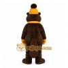 Brown Beaver Mascot Costume with Custom Logo Brown Beaver Mascot Costume with Custom Logo