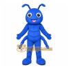 Blue Ant Mascot Costume with Custom Logo Blue Ant Mascot Costume with Custom Logo