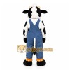 Black Cow Mascot Costume with Custom Logo Black Cow Mascot Costume with Custom Logo