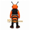Orange Insect Mascot Costume with Custom Logo Orange Insect Mascot Costume with Custom Logo