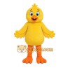 Yellow Bird Mascot Costume with Custom Logo Yellow Bird Mascot Costume with Custom Logo
