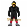 Black Bird Mascot Costume with Custom Logo Black Bird Mascot Costume with Custom Logo