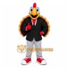 Brown Turkey Mascot Costume with Custom Logo Brown Turkey Mascot Costume with Custom Logo