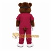 Brown Bear Mascot Costume with Custom Logo Brown Bear Mascot Costume with Custom Logo