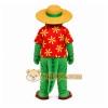Green Alligator Mascot Costume with Custom Logo Green Alligator Mascot Costume with Custom Logo
