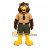 Brown Owl Mascot Costume with Custom Logo