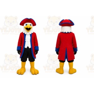 Red Bird Mascot Costume with Custom Logo