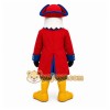 Red Bird Mascot Costume with Custom Logo Red Bird Mascot Costume with Custom Logo