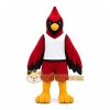 Red Bird Mascot Costume with Custom Logo Red Bird Mascot Costume with Custom Logo
