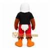 Black Bird Mascot Costume with Custom Logo Black Bird Mascot Costume with Custom Logo