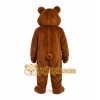 Brown Bear Mascot Costume with Custom Logo Brown Bear Mascot Costume with Custom Logo