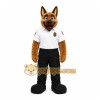Brown Dog Mascot Costume with Custom Logo Brown Dog Mascot Costume with Custom Logo