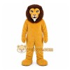 Tan Lion Mascot Costume with Custom Logo Tan Lion Mascot Costume with Custom Logo