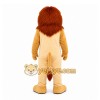 Tan Lion Mascot Costume with Custom Logo Tan Lion Mascot Costume with Custom Logo