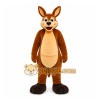 Brown Kangaroo Mascot Costume with Custom Logo Brown Kangaroo Mascot Costume with Custom Logo
