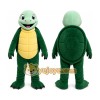 Green Turtle Mascot Costume with Custom Logo Green Turtle Mascot Costume with Custom Logo