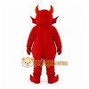 Red Devil Mascot Costume with Custom Logo Red Devil Mascot Costume with Custom Logo