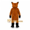 Brown Fox Mascot Costume with Custom Logo Brown Fox Mascot Costume with Custom Logo