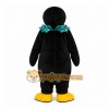 Black Penguin Mascot Costume with Custom Logo Black Penguin Mascot Costume with Custom Logo