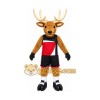 Brown Deer Mascot Costume with Custom Logo Brown Deer Mascot Costume with Custom Logo