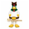 White Rooster Mascot Costume with Custom Logo White Rooster Mascot Costume with Custom Logo