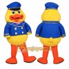 Yellow Duck Mascot Costume with Custom Logo Yellow Duck Mascot Costume with Custom Logo