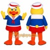 Yellow Duck Mascot Costume with Custom Logo Yellow Duck Mascot Costume with Custom Logo