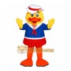 Yellow Duck Mascot Costume with Custom Logo Yellow Duck Mascot Costume with Custom Logo
