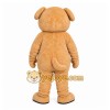 Brown Dog Mascot Costume with Custom Logo