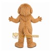 Brown Dog Mascot Costume with Custom Logo Brown Dog Mascot Costume with Custom Logo