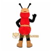 Red Ant Mascot Costume with Custom Logo