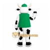 White Cow Mascot Costume with Custom Logo White Cow Mascot Costume with Custom Logo