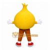 Yellow Onion Mascot Costume with Custom Logo Yellow Onion Mascot Costume with Custom Logo