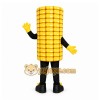 Yellow Corn Mascot Costume with Custom Logo Yellow Corn Mascot Costume with Custom Logo
