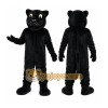 Black Panther Mascot Costume with Custom Logo Black Panther Mascot Costume with Custom Logo