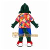 Green Shark Mascot Costume with Custom Logo Green Shark Mascot Costume with Custom Logo
