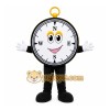 Black Compass Mascot Costume with Custom Logo