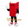 Red Book Mascot Costume with Custom Logo Red Book Mascot Costume with Custom Logo