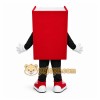 Red Book Mascot Costume with Custom Logo Red Book Mascot Costume with Custom Logo