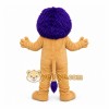 Tan Lion Mascot Costume with Custom Logo Tan Lion Mascot Costume with Custom Logo